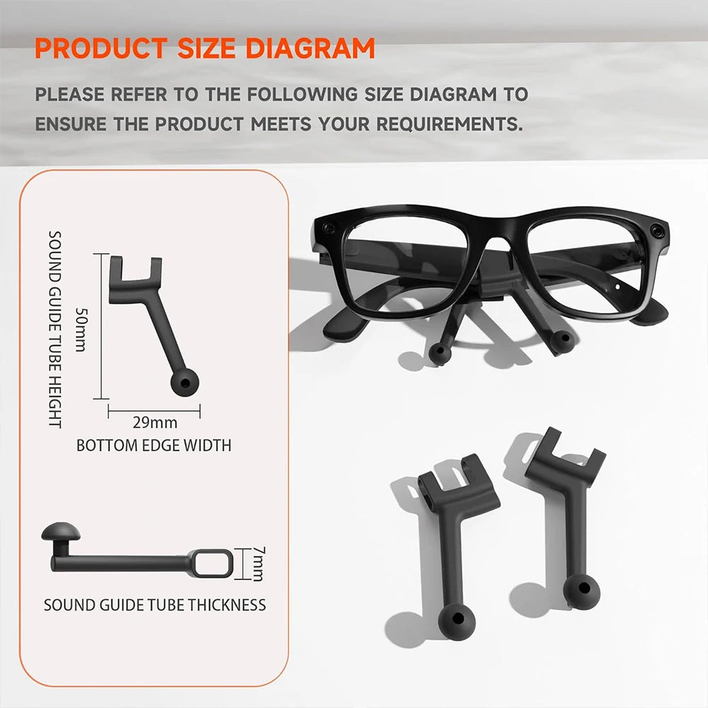 Alfa Buds™ Acoustic Sound Guide for Smart Glasses